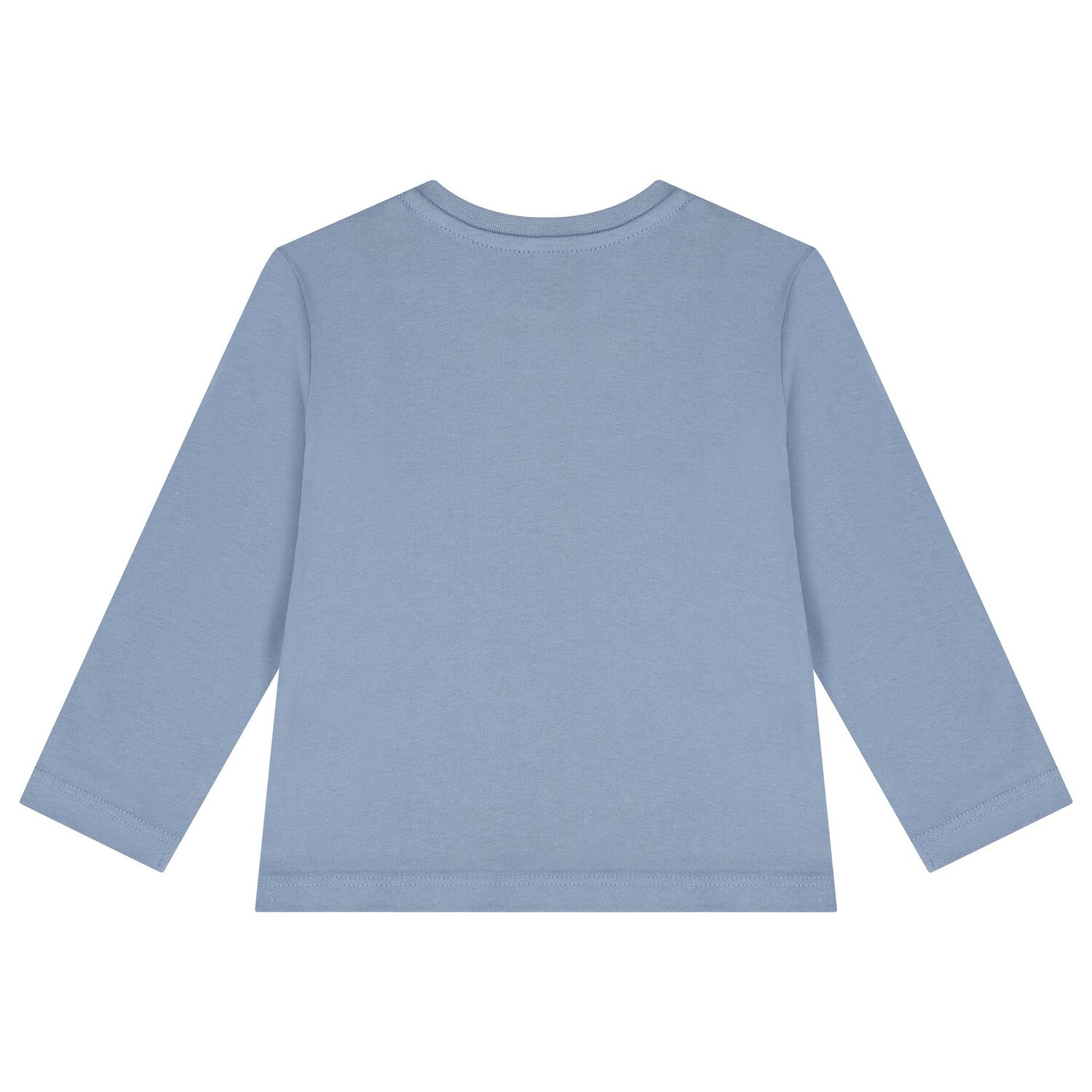 Younger Boys Blue Robot Long Sleeve Top, 1, hi-res image number null