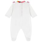 Baby Girls White & Pink Iride Babygrow Gift Set, 2, hi-res