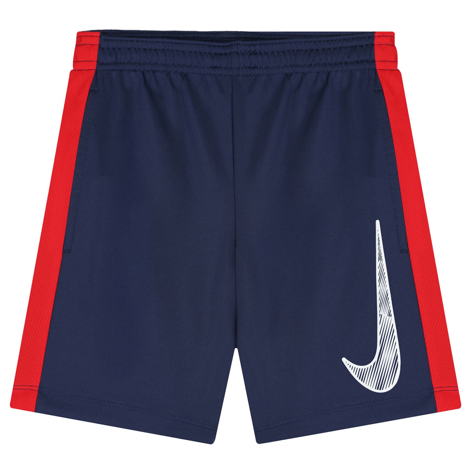 Boys Blue & Red Shorts, 3, hi-res