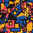 Boys Multi-Coloured Logo T-Shirt, 1, hi-res