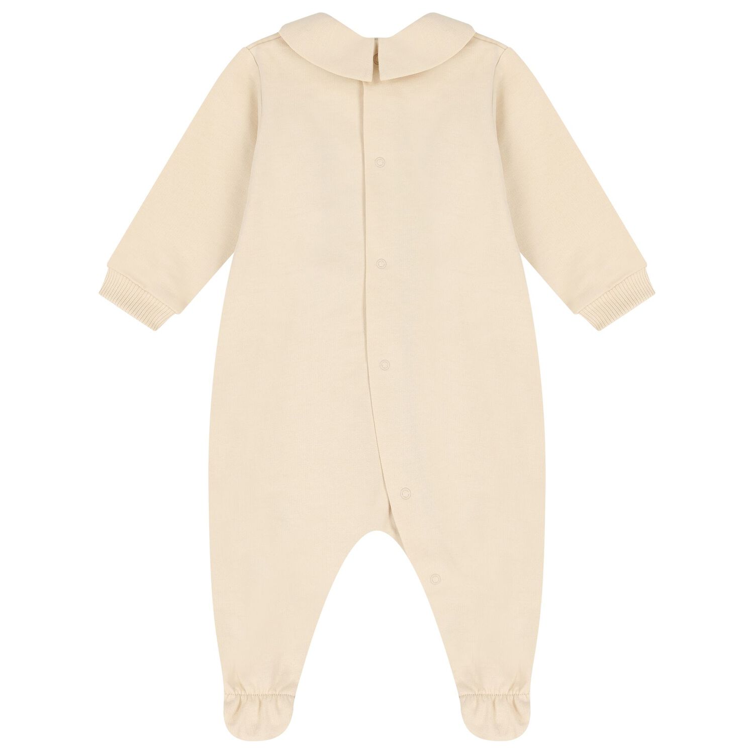 Beige Teddy Bear Logo Babygrow Gift Set, 2, hi-res