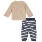 Baby Boys Bear Top & Joggers Set, 1, hi-res