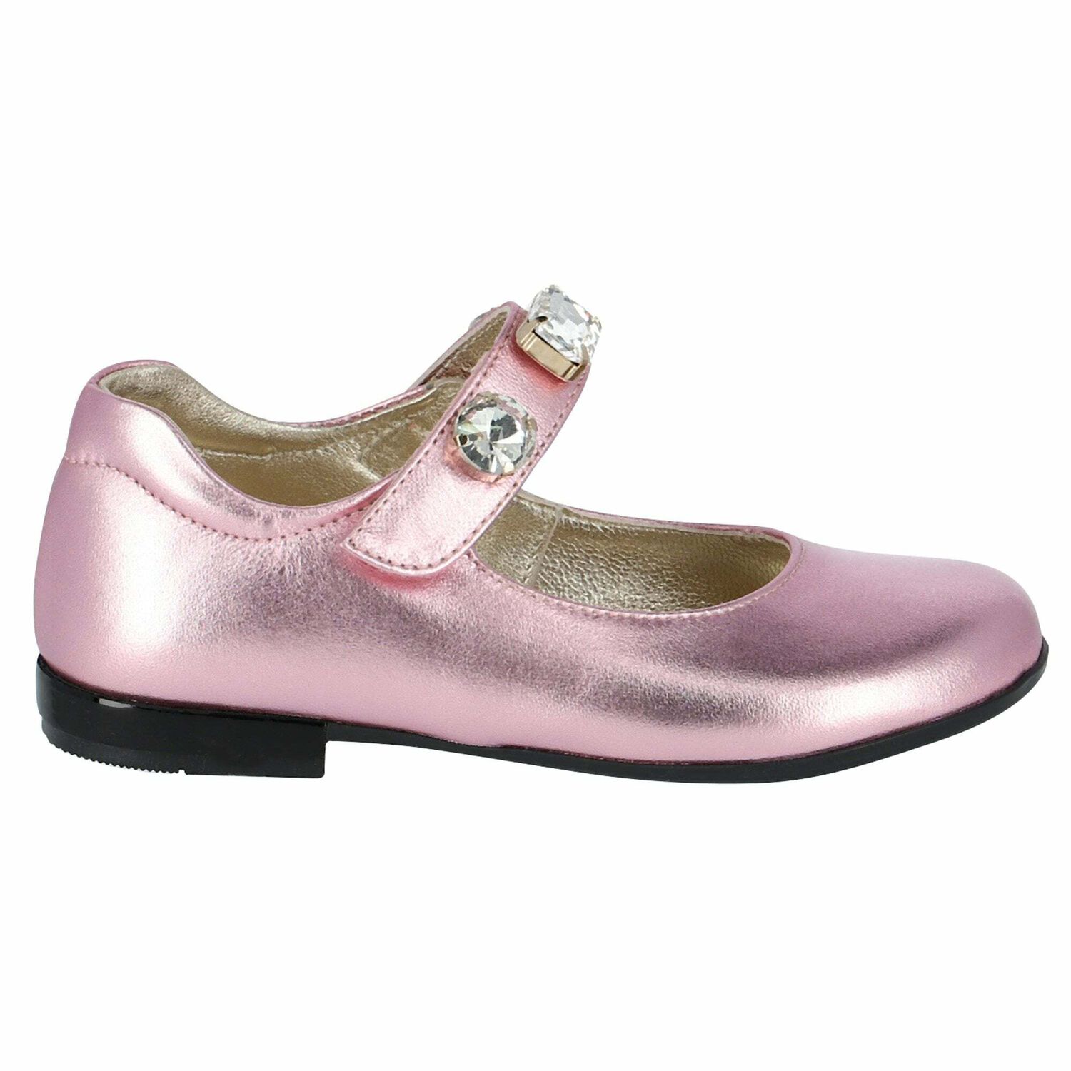 Girls Pink Embellished Shoes, 1, hi-res