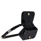 Girls Black Logo Handbag, 1, hi-res