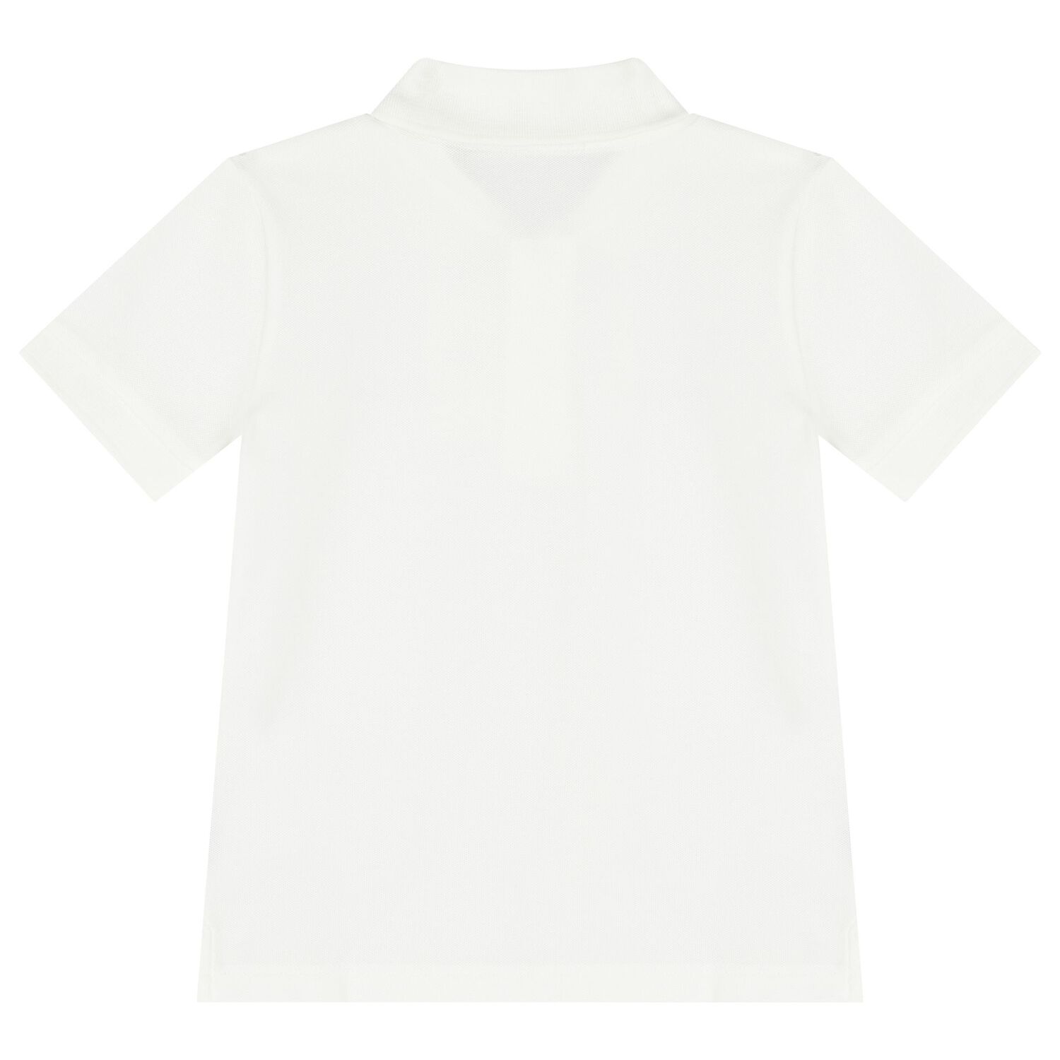 Boys White Logo Polo Shirt, 1, hi-res image number null
