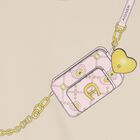 Girls Beige Crossbody Bag Sweatshirt, 1, hi-res