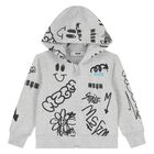 Younger Boys Grey Logo Tracksuit, 1, hi-res