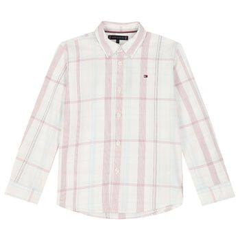 Boys Ivory Logo Shirt