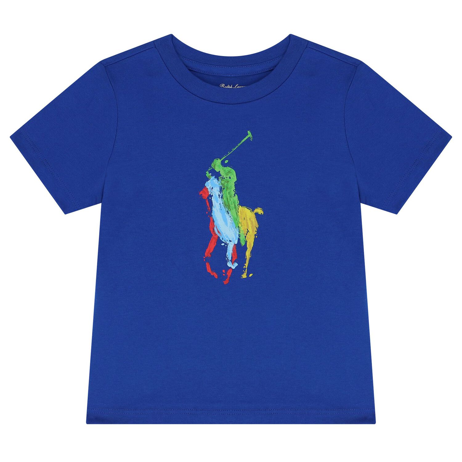 Baby Boys Blue & Green Short Set, 1, hi-res