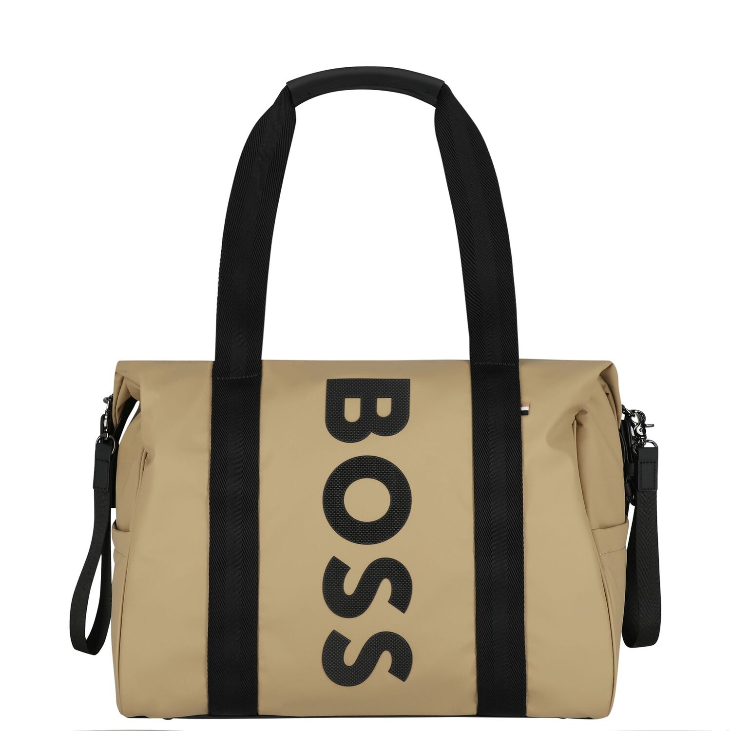 Beige Logo Baby Changing Bag, 2, hi-res