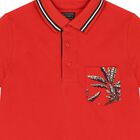 Boys Red Polo Shirt, 1, hi-res