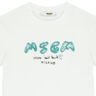 Boys White Logo T-Shirt, 1, hi-res