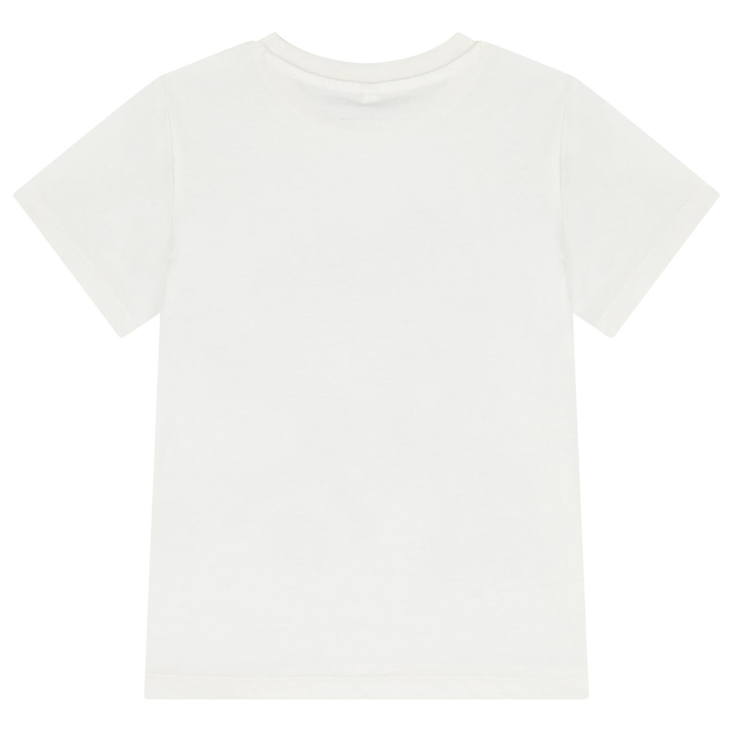 Girls Ivory Horse Logo T-Shirt, 1, hi-res