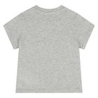 Younger Grey Teddy Bear Logo T-Shirt, 7, hi-res