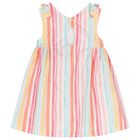 Baby Girls Multi-Coloured Striped Dress, 1, hi-res