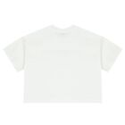 Girls White Logo T-Shirt, 1, hi-res