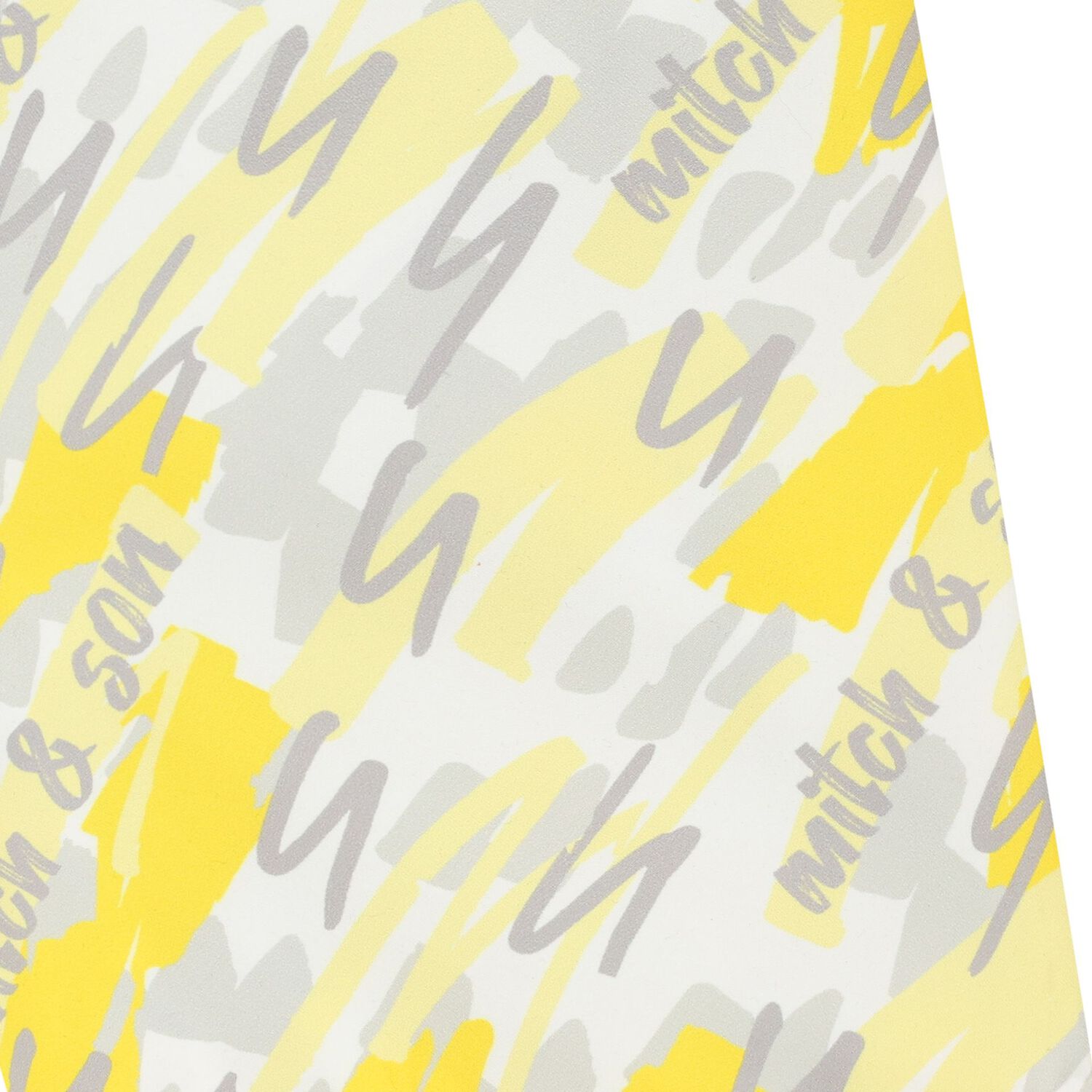 Boys Yellow & Grey Swim Shorts, 1, hi-res image number null