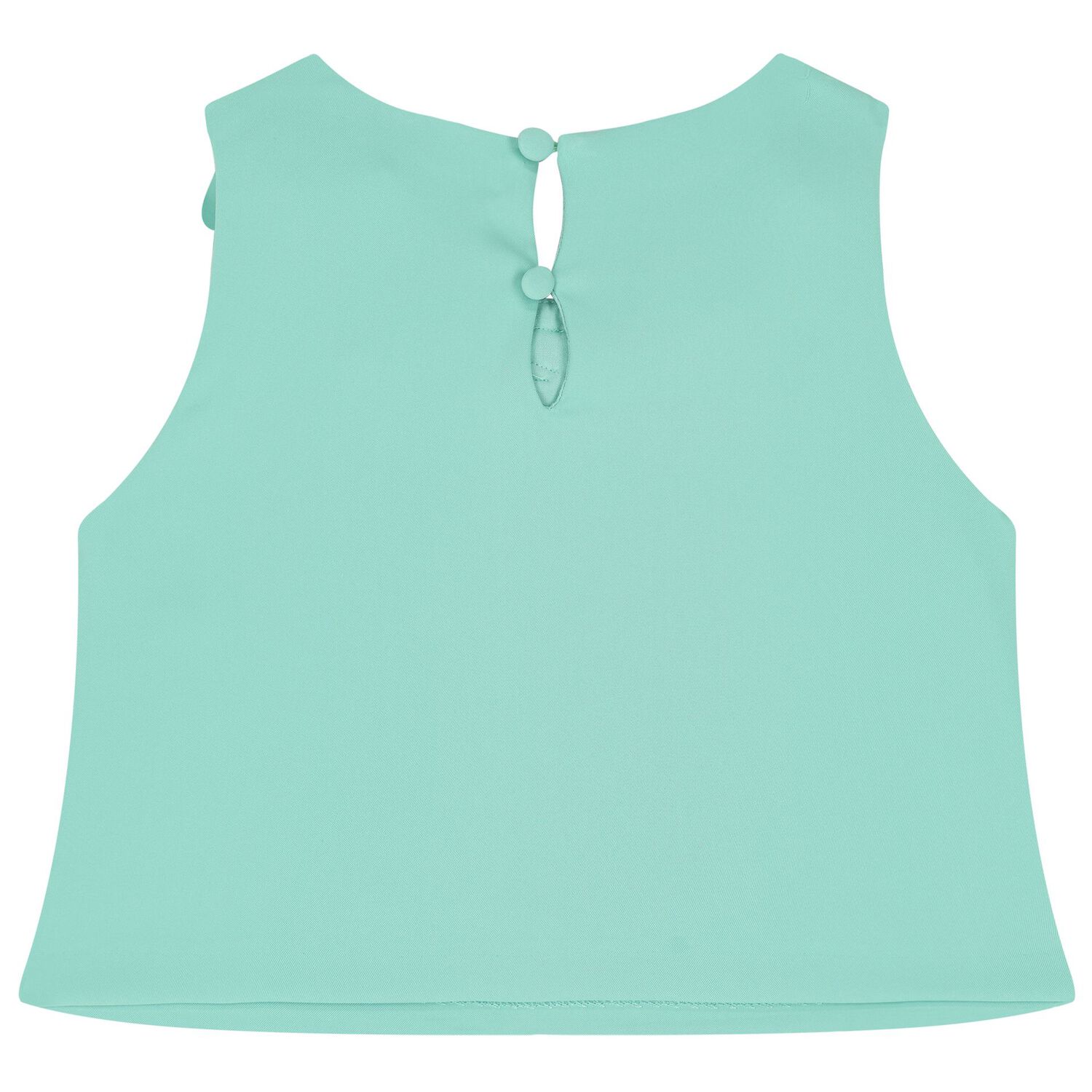 Girls Green Crepe Trousers Set, 1, hi-res image number null
