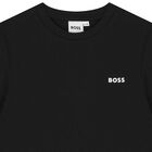 Boys White & Black Logo T-Shirts (2 Pack), 2, hi-res