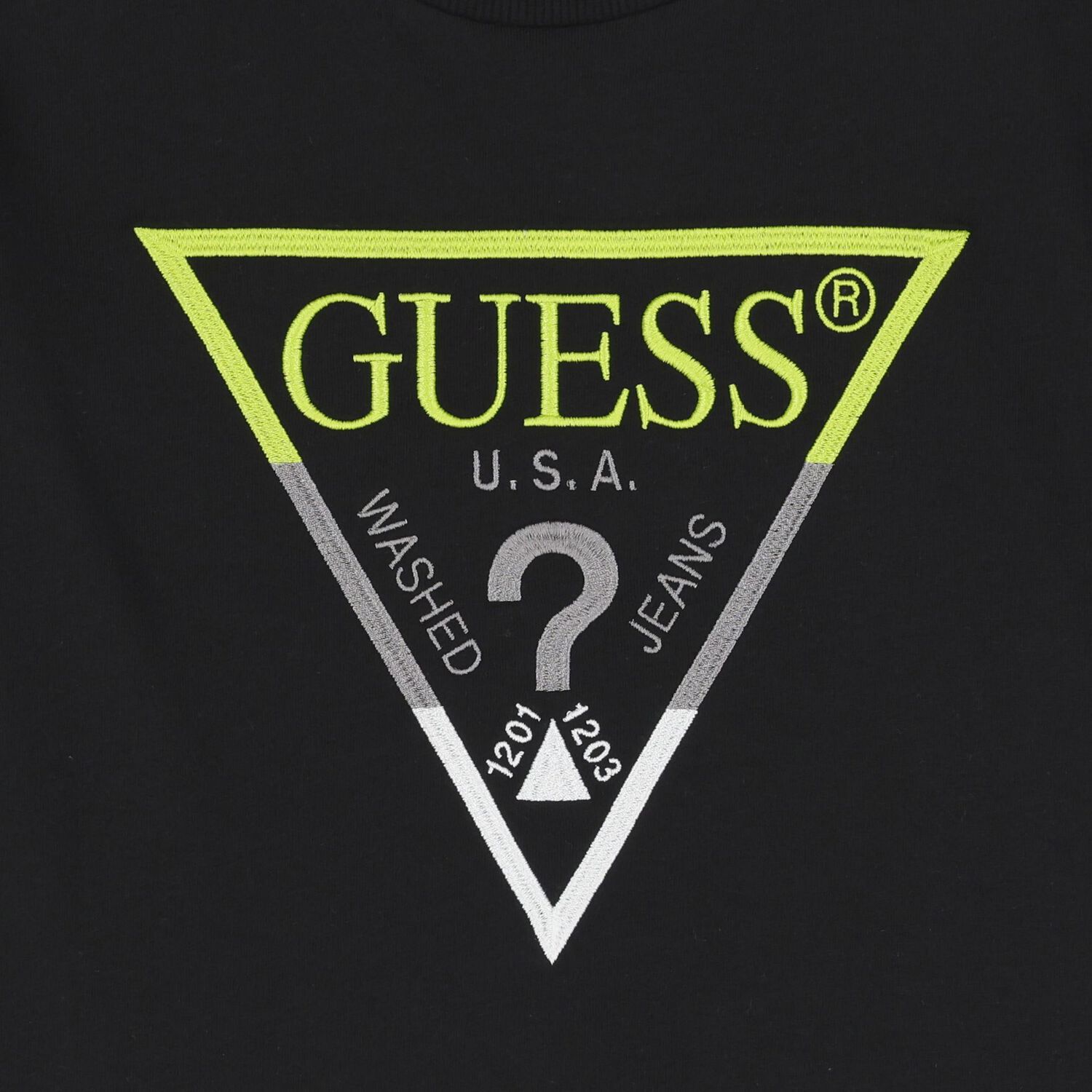 Boys Black Logo Long Sleeve Top, 2, hi-res image number null