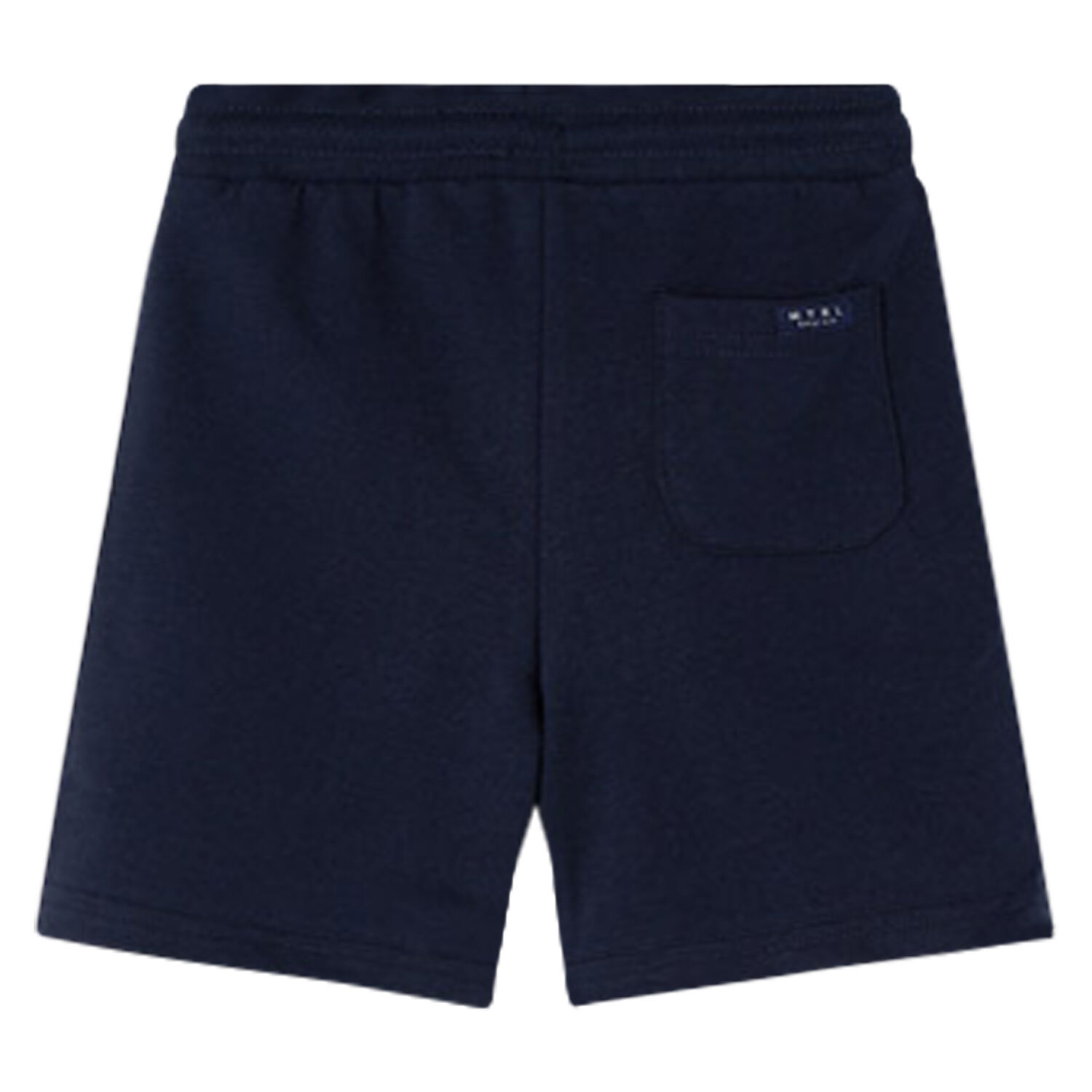Boys Navy Cotton Shorts, 5, hi-res