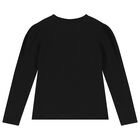 Girls Black & Gold Skirt Set, 1, hi-res