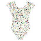 Girls Multi-Colored Dot Swimsuit, 1, hi-res