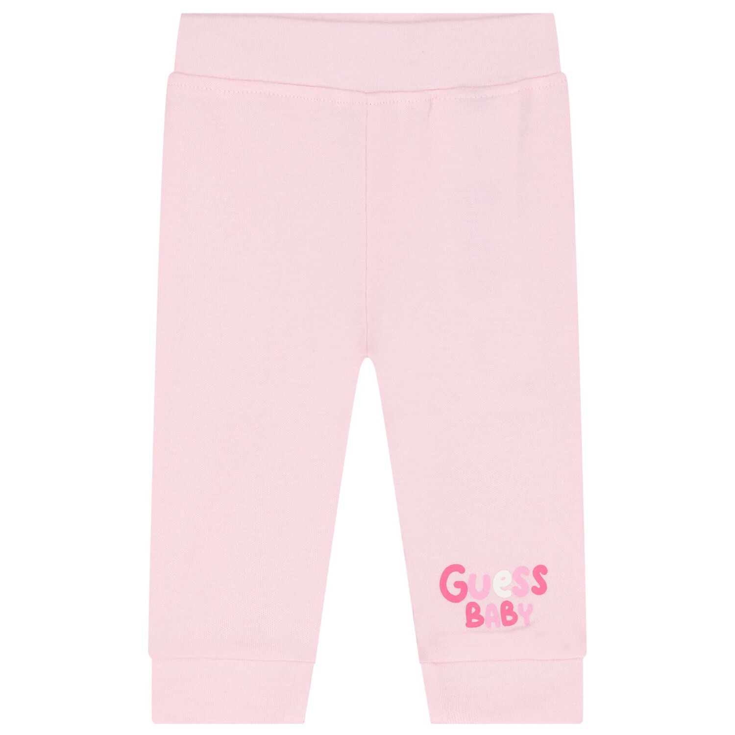 Baby Girls Pink Cotton Bodysuit & Pants Gift Set, 2, hi-res