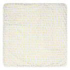 White & Gold Logo Baby Blanket, 1, hi-res