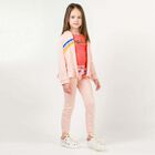 Girls Neon Pink 'Billieblush' T-shirt, 1, hi-res