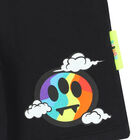 Black Logo Shorts, 3, hi-res