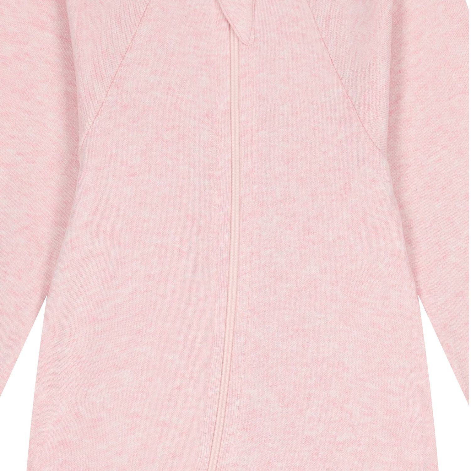 Baby Girls White & Pink Babygrows ( 4 Pack ), 4, hi-res