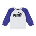 Younger Boys Blue & White Logo Tracksuit, 1, hi-res