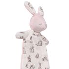 Pink & Ivory Rabbit Doudou Comforter, 4, hi-res