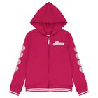 Girls Pink Logo Tracksuit, 2, hi-res