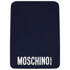 Navy Blue Teddy Bear Logo Baby Changing Bag, 1, hi-res