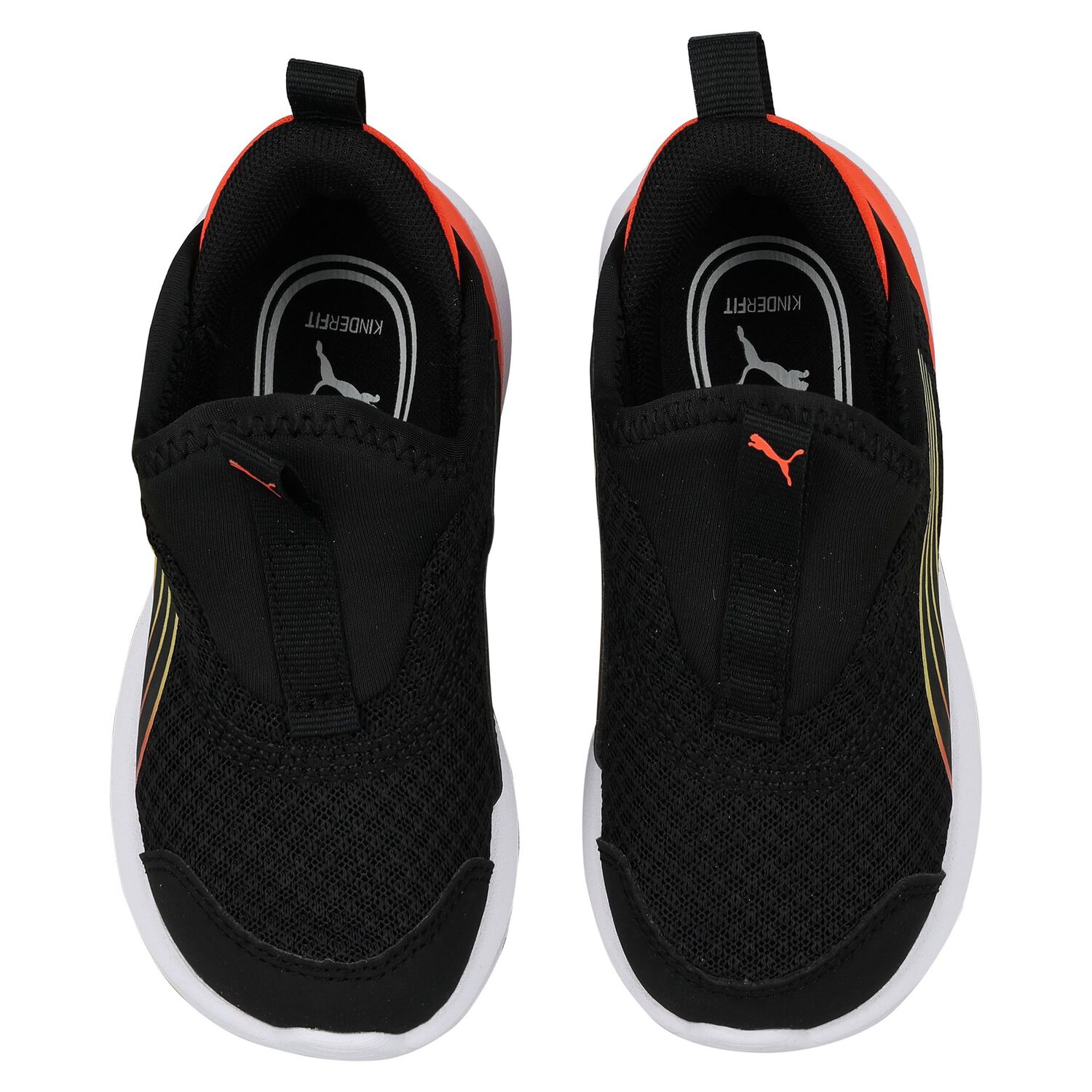 Black Kruz Sliptech Trainers , 1, hi-res