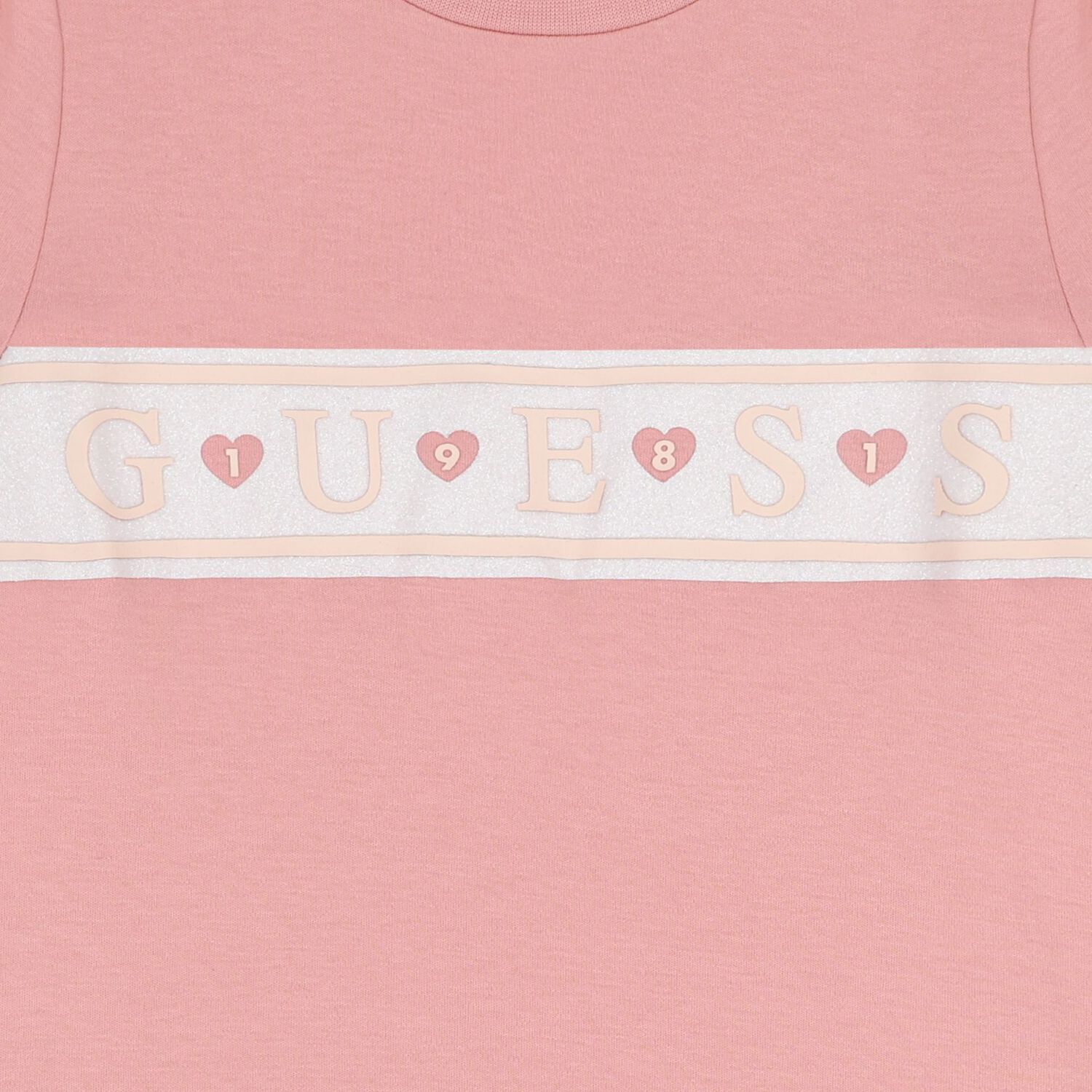 Girls Pink Logo Dress, 1, hi-res