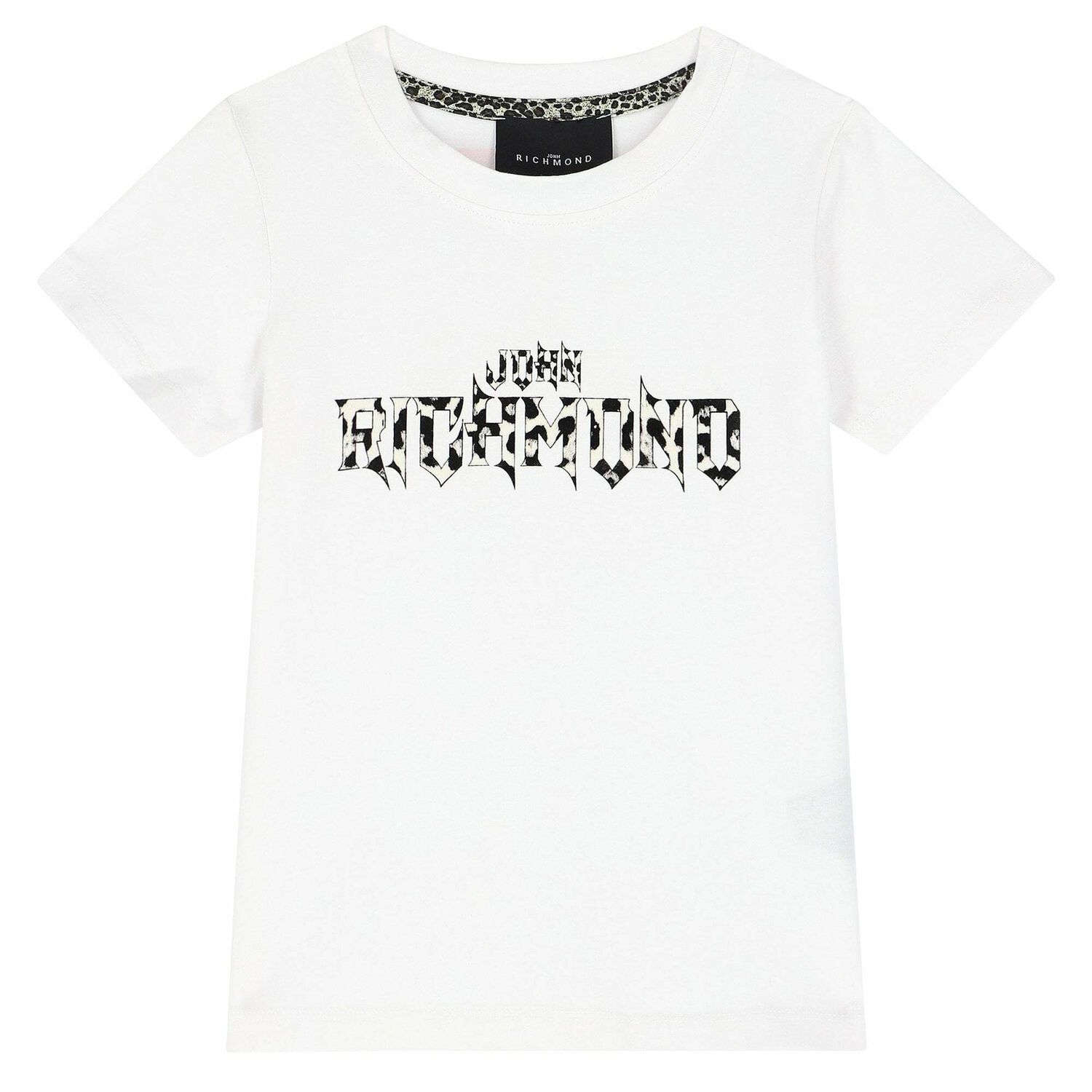 Girls White Logo T-Shirt, 1, hi-res image number null