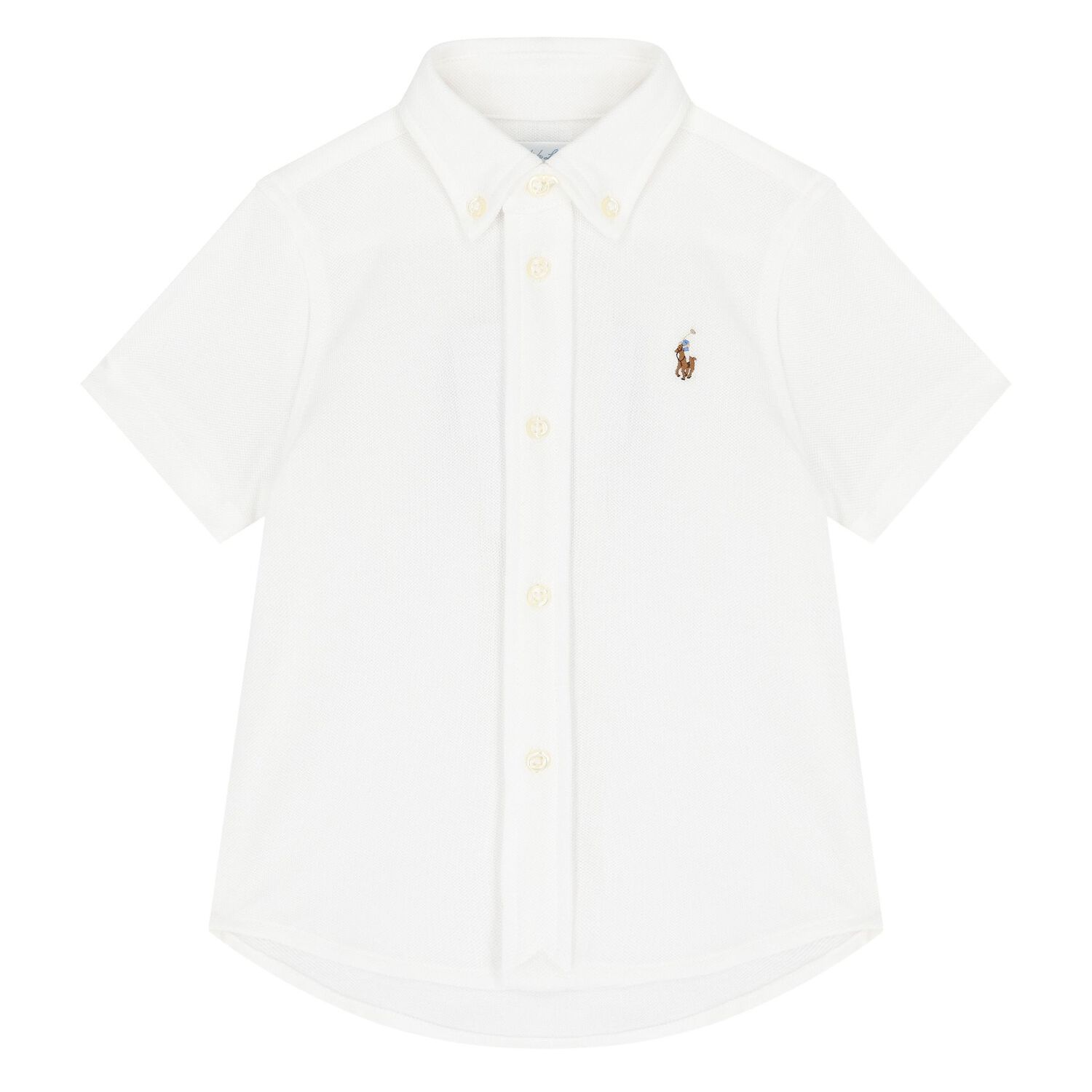 Baby Boys White & Pink Striped Shorts Set, 1, hi-res