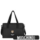 Black Teddy Bear Baby Changing Bag, 3, hi-res