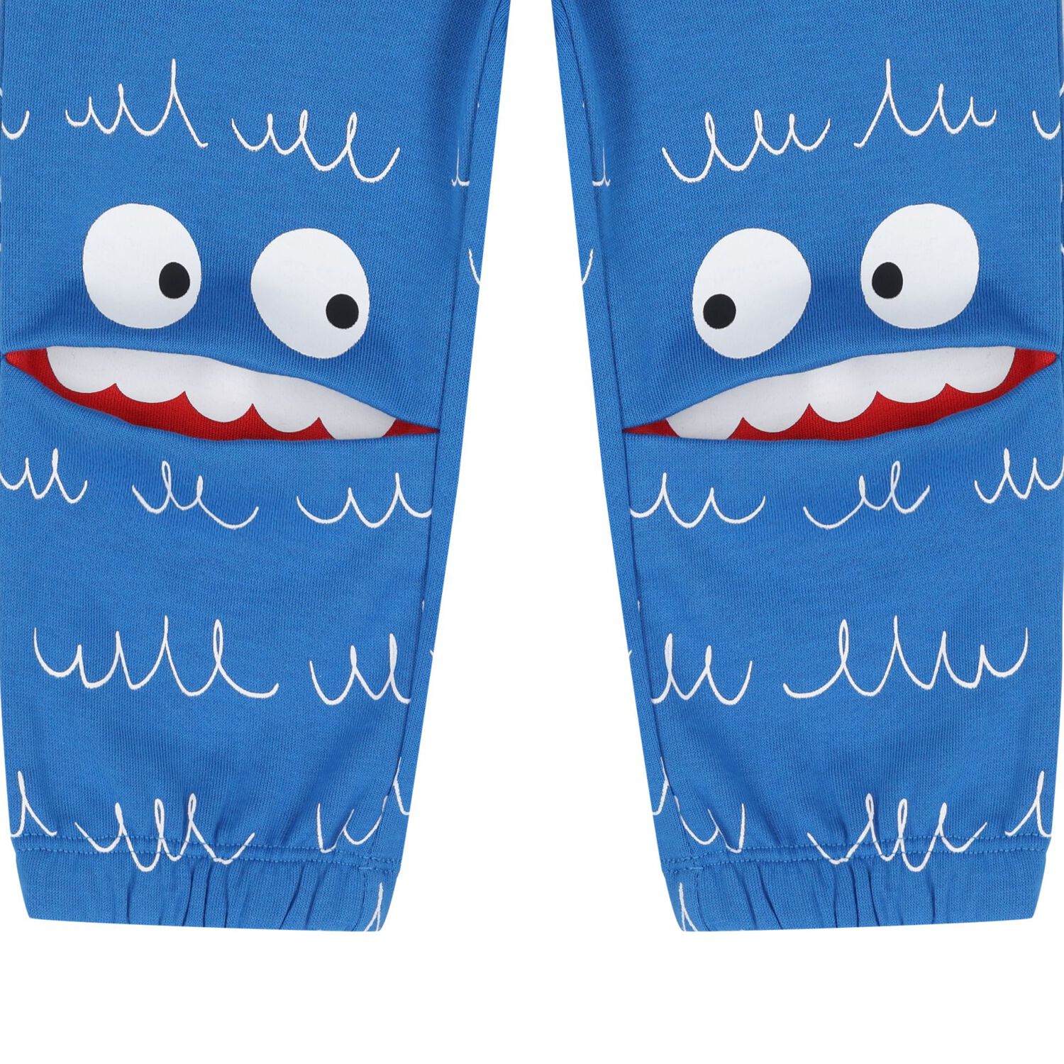 Younger Boys Blue Yeti Joggers, 1, hi-res