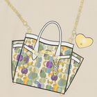 Girls Beige Crossbody Bag Dress, 2, hi-res