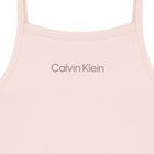 Girls Pink Jersey Strap Top, 1, hi-res