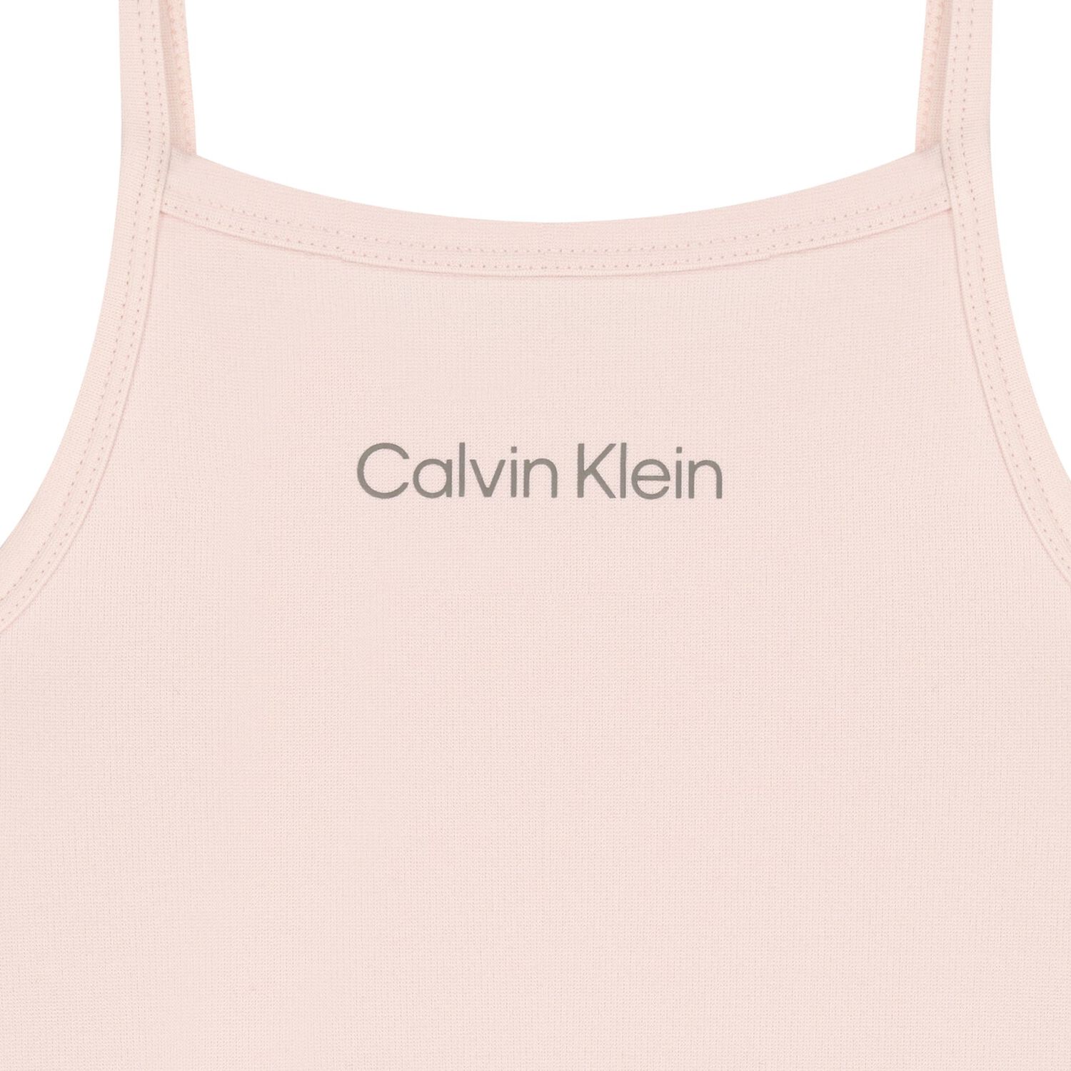 Girls Pink Jersey Strap Top, 1, hi-res image number null