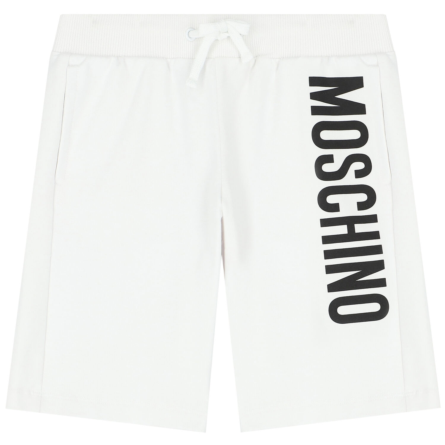 Boys White Logo Shorts, 2, hi-res image number null