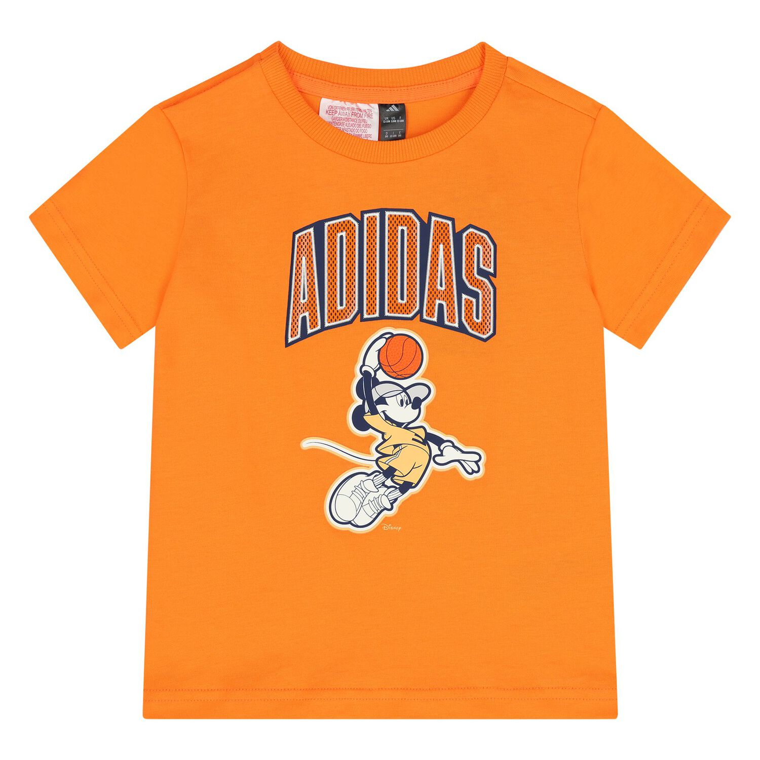 Baby Boys Orange  & Navy Blue Disney Shorts Set, 1, hi-res