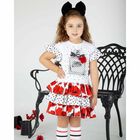 Girls White & Red Perfume Dress, 1, hi-res