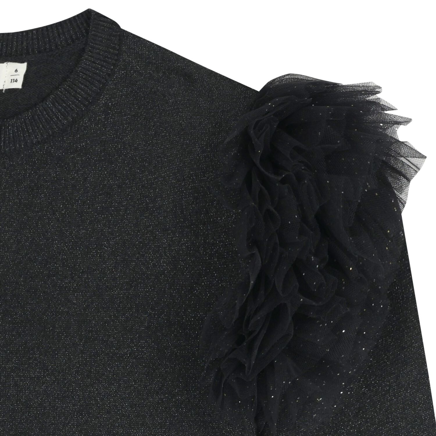 Girls Navy Blue Knitted Cardigan, 1, hi-res