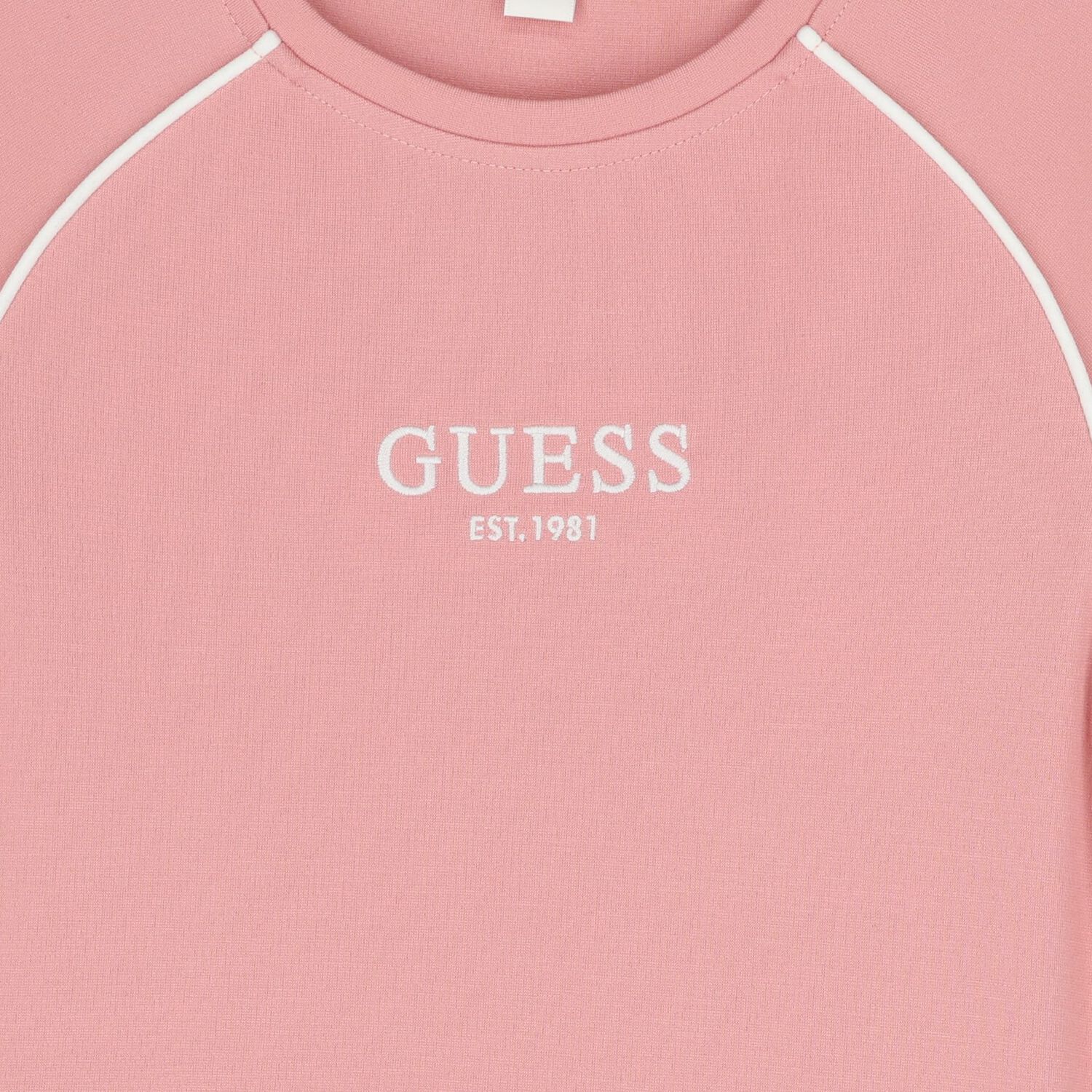Girls Pink Logo Dress, 2, hi-res